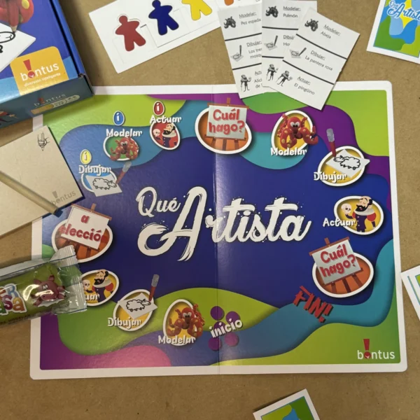 Que artista, juego de mesa