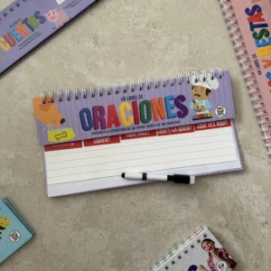 Mi Libro de Oraciones Con Marcador ¡Aprender La Estructura De Las Frases Nunca Fue Tan Divertido!