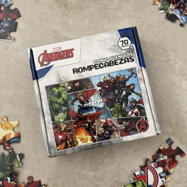 Rompecabezas Comic Avengers 70 Piezas