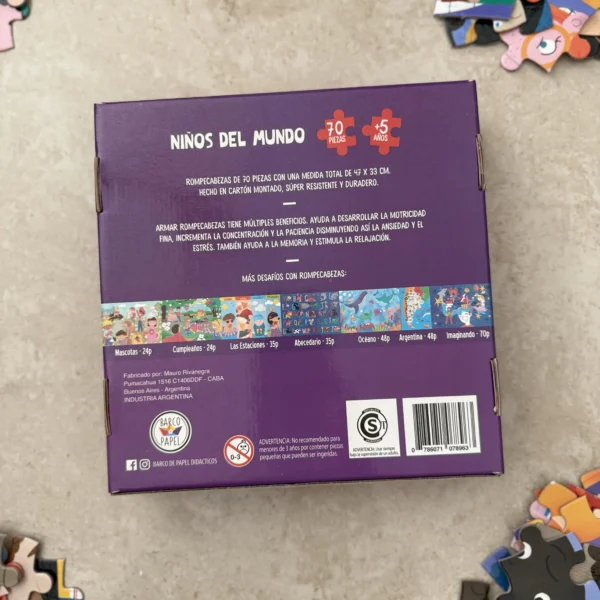 Rompecabezas Niños del Mundo 70 Piezas