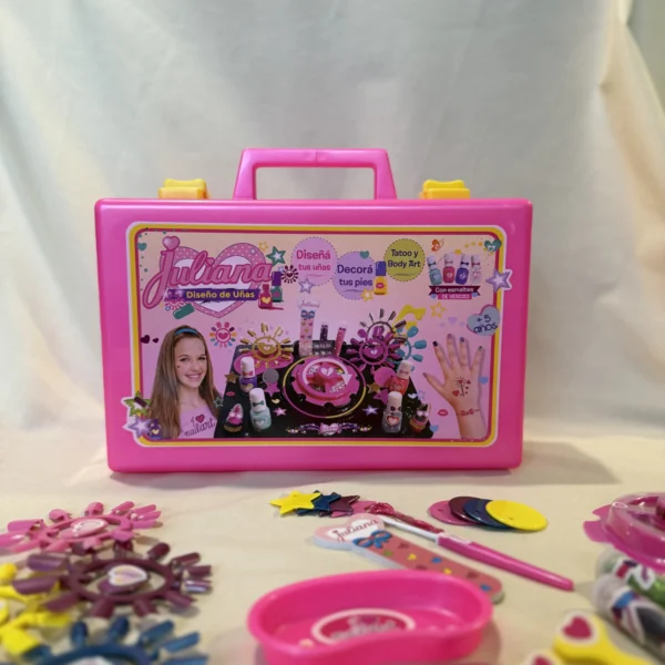 Valija Juliana Diseño De Uñas Gde