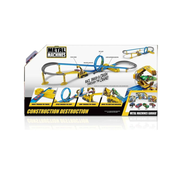 Pista Metal Machines construcción Destrucción