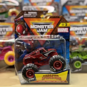 Vehiculo Monster Jam Spider-Man coleccionable