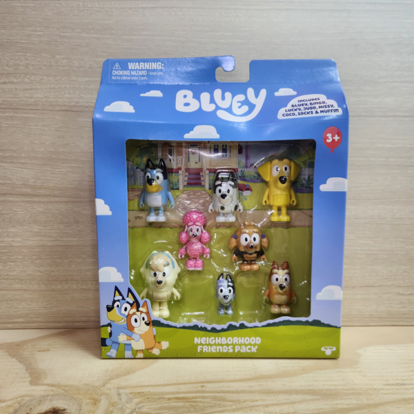 Bluey y Sus Amigos Set x8