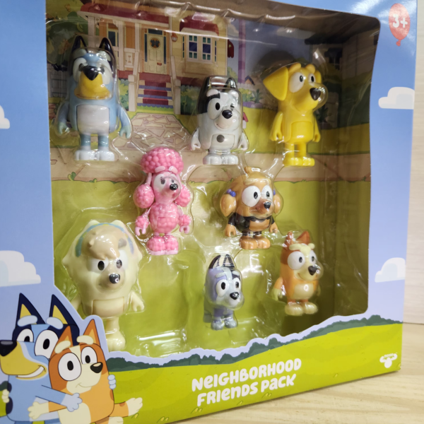 Bluey y Sus Amigos Set x8