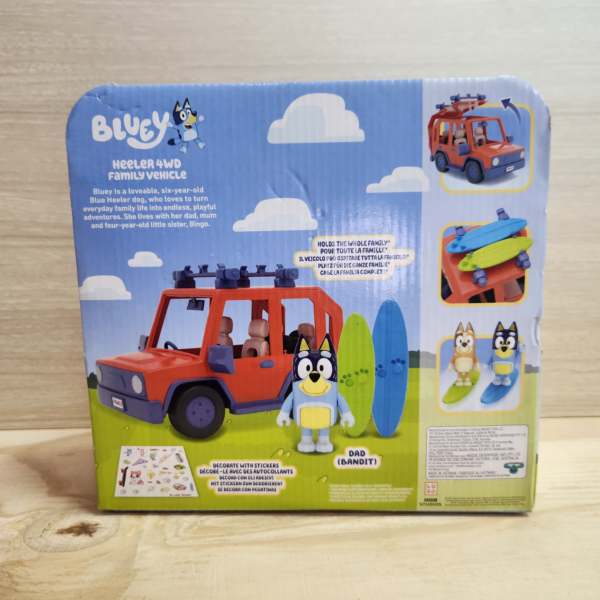 Bluey Auto de Paseo Familiar