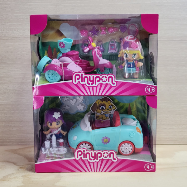 Pinypon Figura y Vehiculo