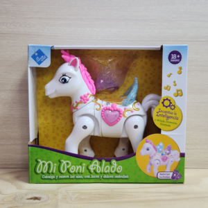 Mi Poni Alado Unicornio con luces y movimiento