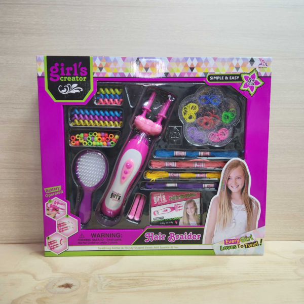 Trenzador de Pelo con Accesorios