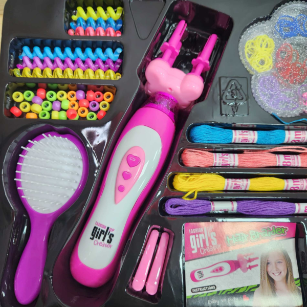 Trenzador de Pelo con Accesorios
