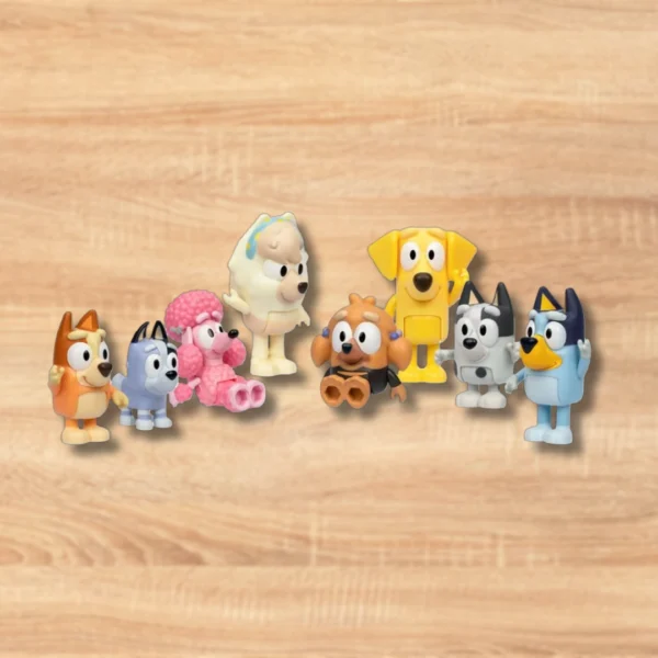 Bluey y Sus Amigos Set x8