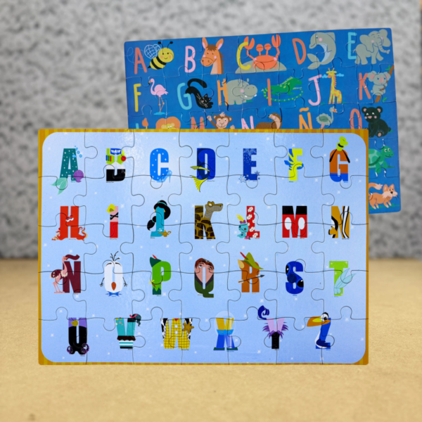 Rompecabezas 35 piezas Abecedario De Película