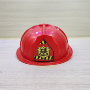 Casco de Bombero Rojo