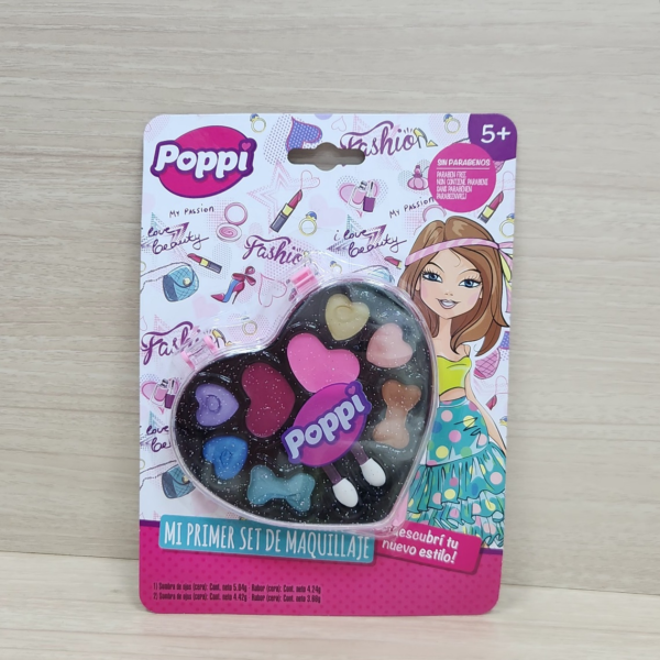Set Maquillaje Poppi Corazón Chico