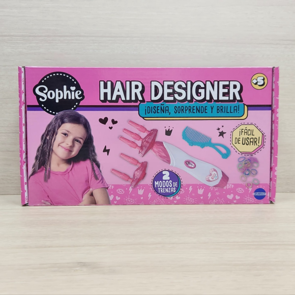 Trenzador de Pelo con Accesorios Sophie