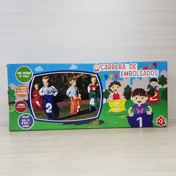 Carrera de Embolsados Juego Infantil