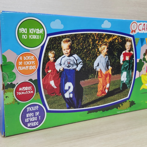Carrera de Embolsados Juego Infantil