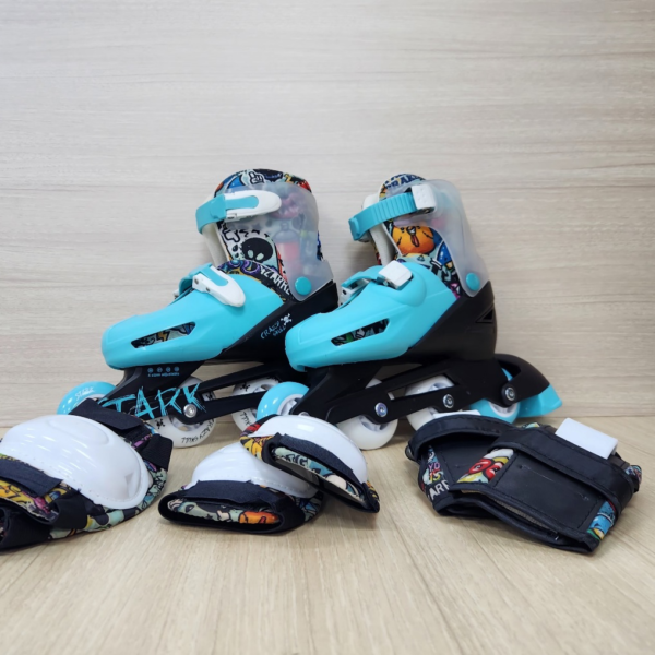 Roller Stark Crazy Skull con Protección