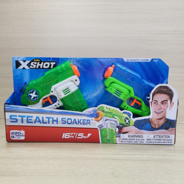 Pistola X-Shot Stealth Soaker Doble