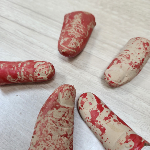 20251009_153440 Dedos Sangriento Latex Halloween Disfraz