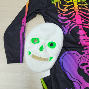 Disfraz Esqueleto + Mascara Halloween