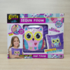 Almohada Búho Sequin Creator Kit