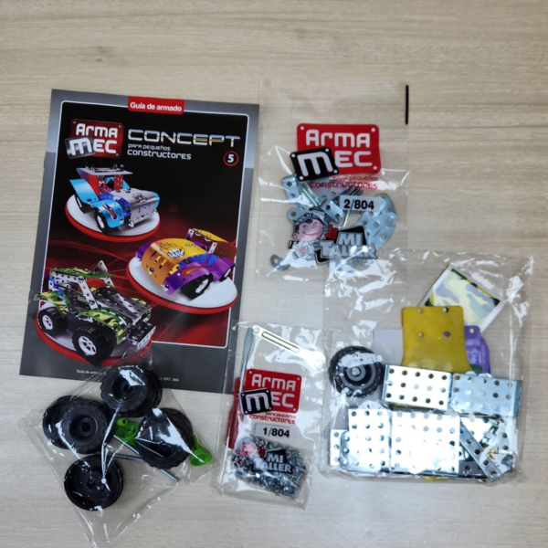 Arma Mec Yipie 165 Piezas Metal