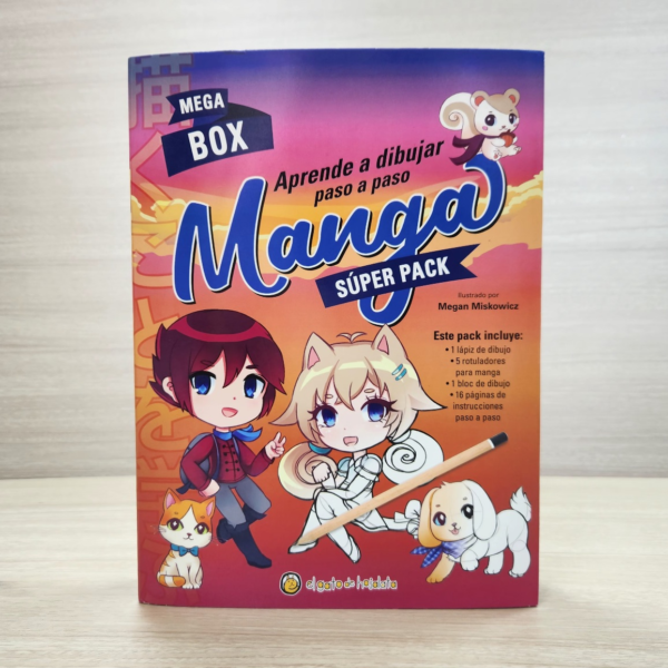 Mega Box Dibujo Manga Pack